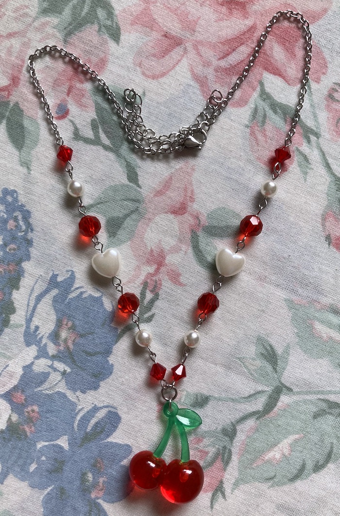 cherry necklace