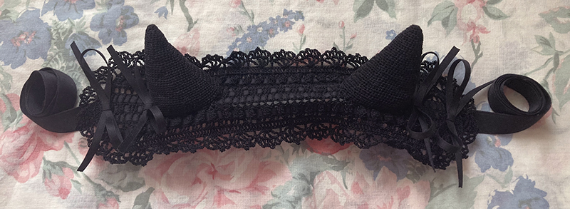 black horn headdress