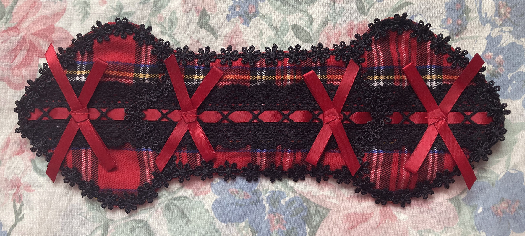 red heart headdress