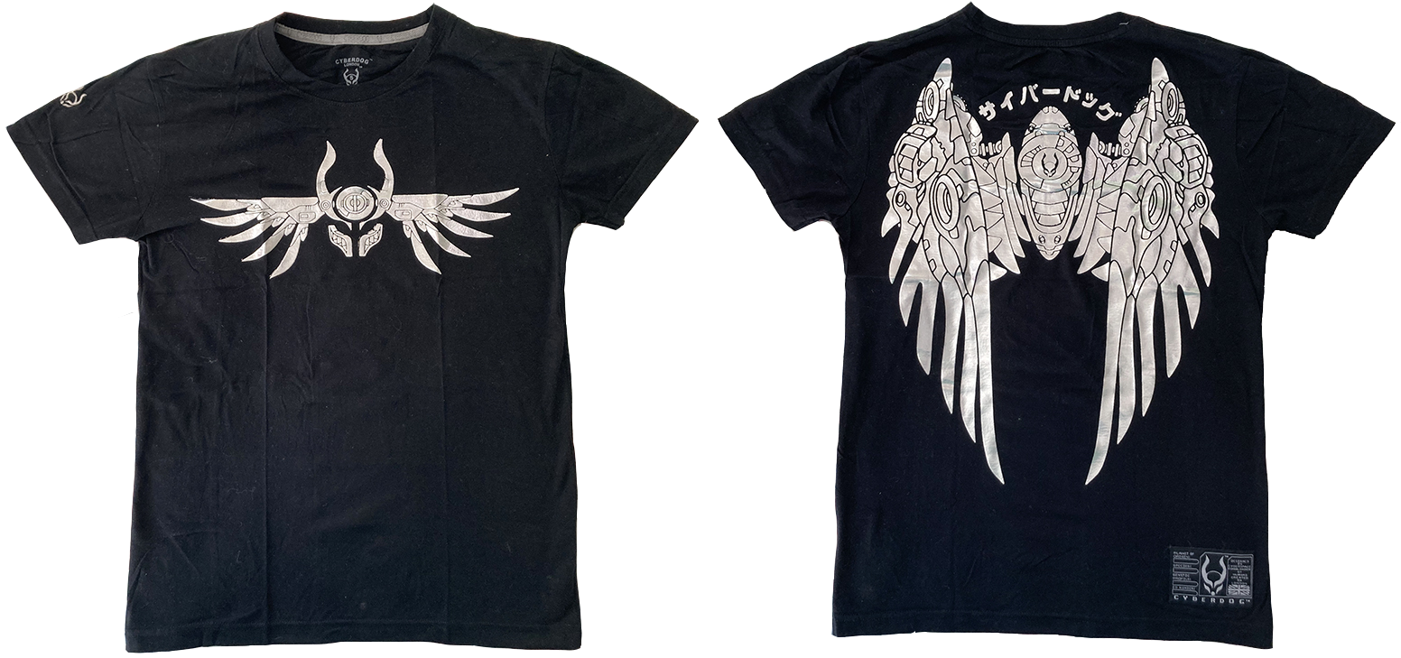 cyberdog mech angel t-shirt