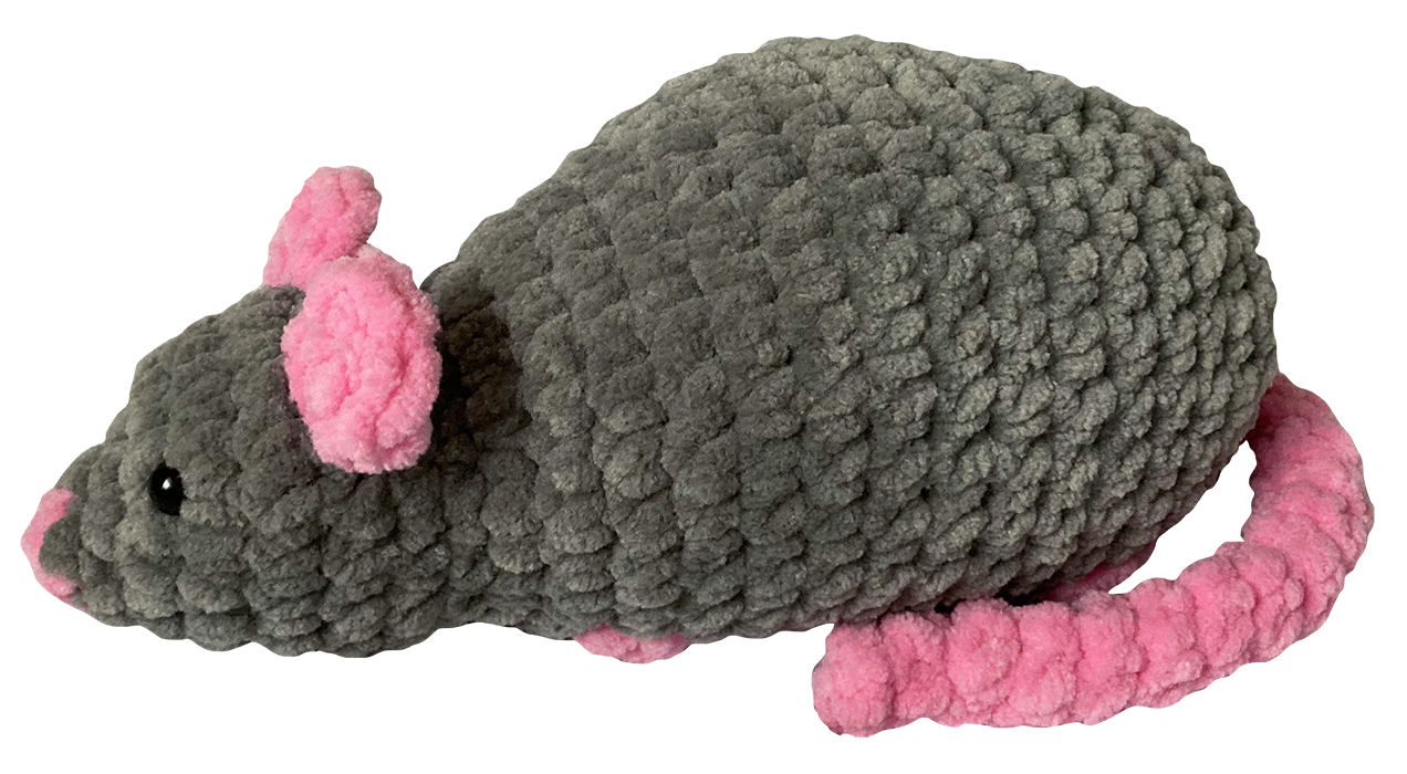 crochet rat