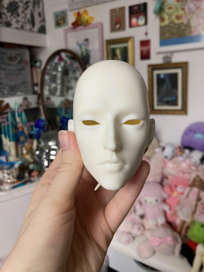 blank head