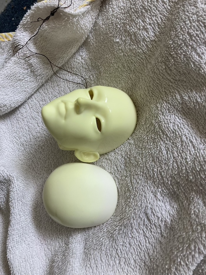 dye removed