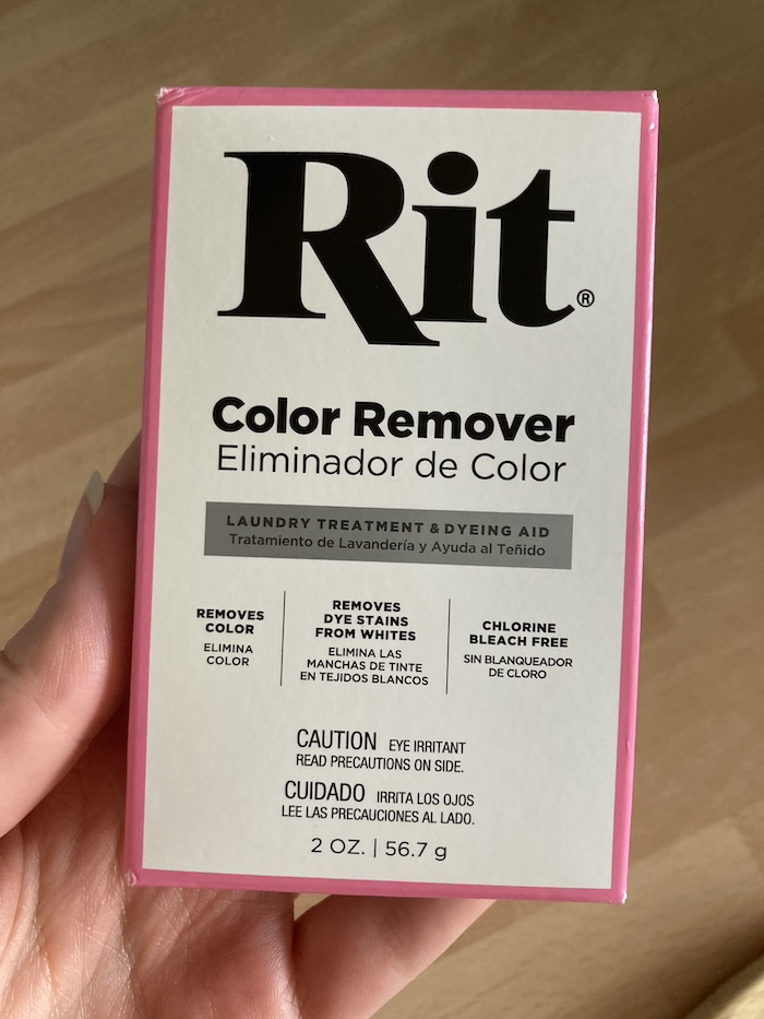 dye removing