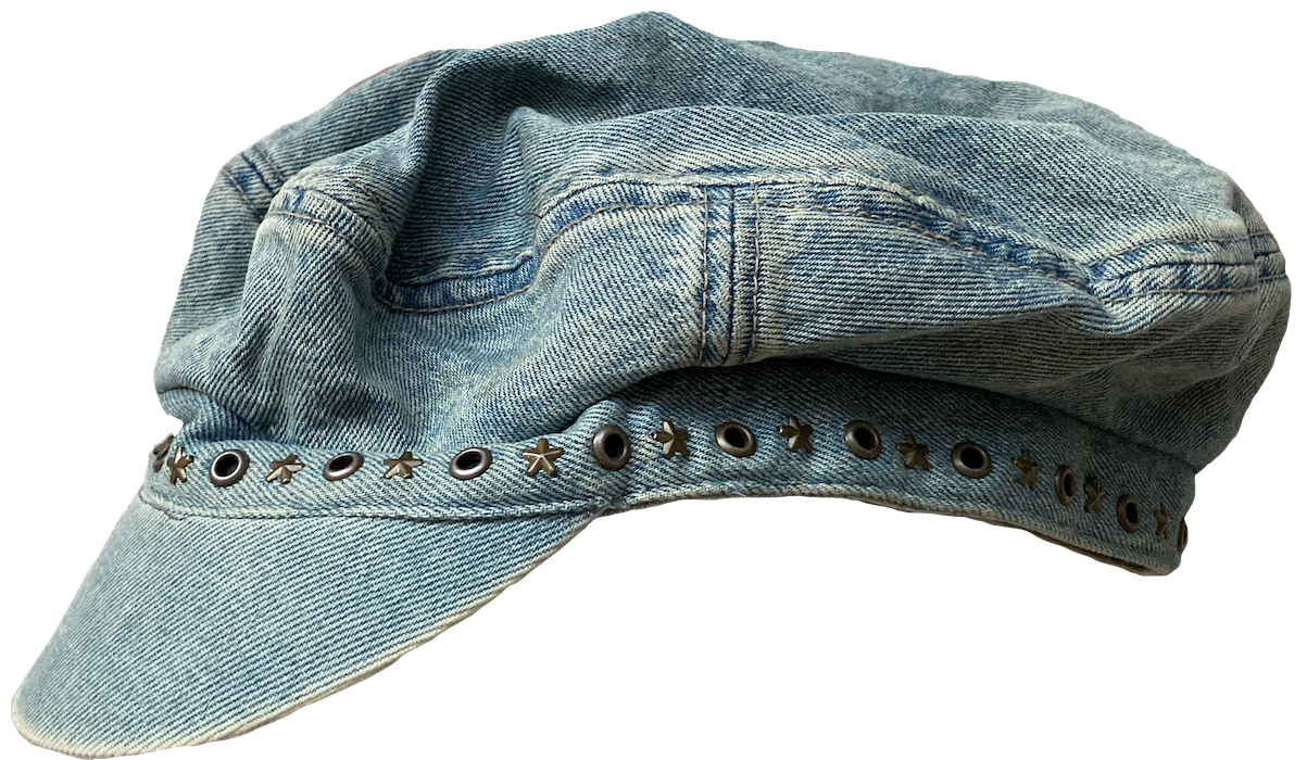 denim hat