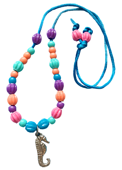 seahorse bead necklace