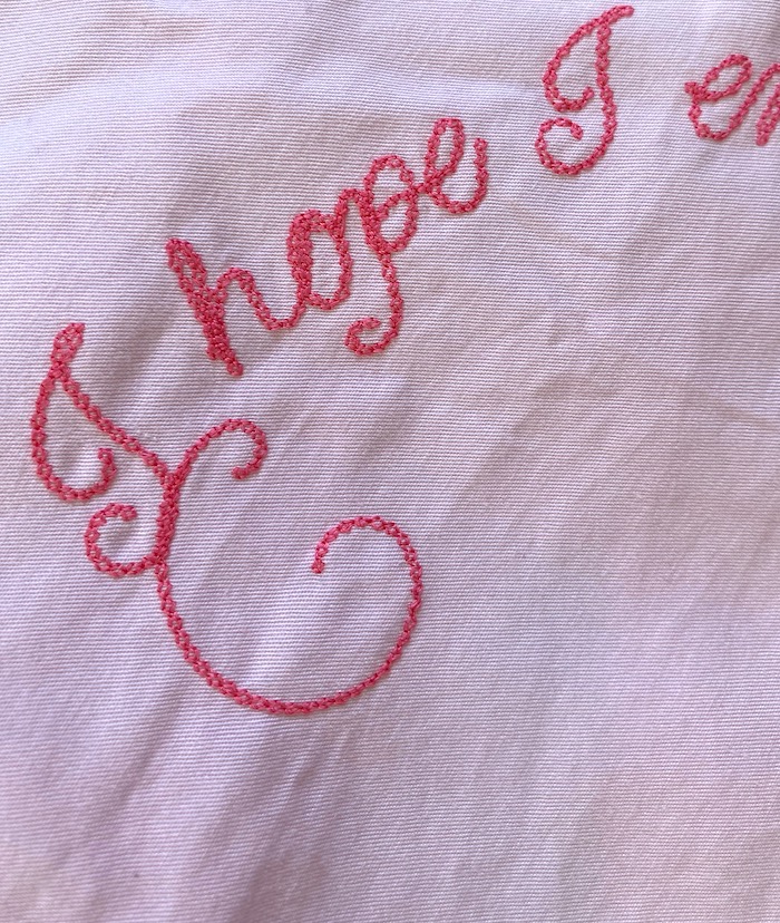 embroidery detail