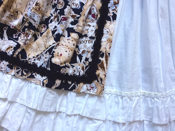 skirt detail