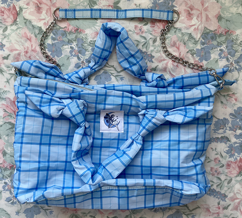 blue fairy bag