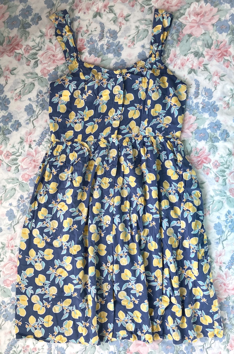 lemon dress