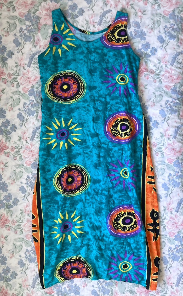 tie dye dress