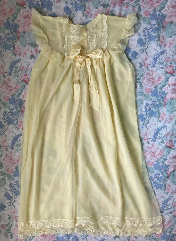 yellow nightie