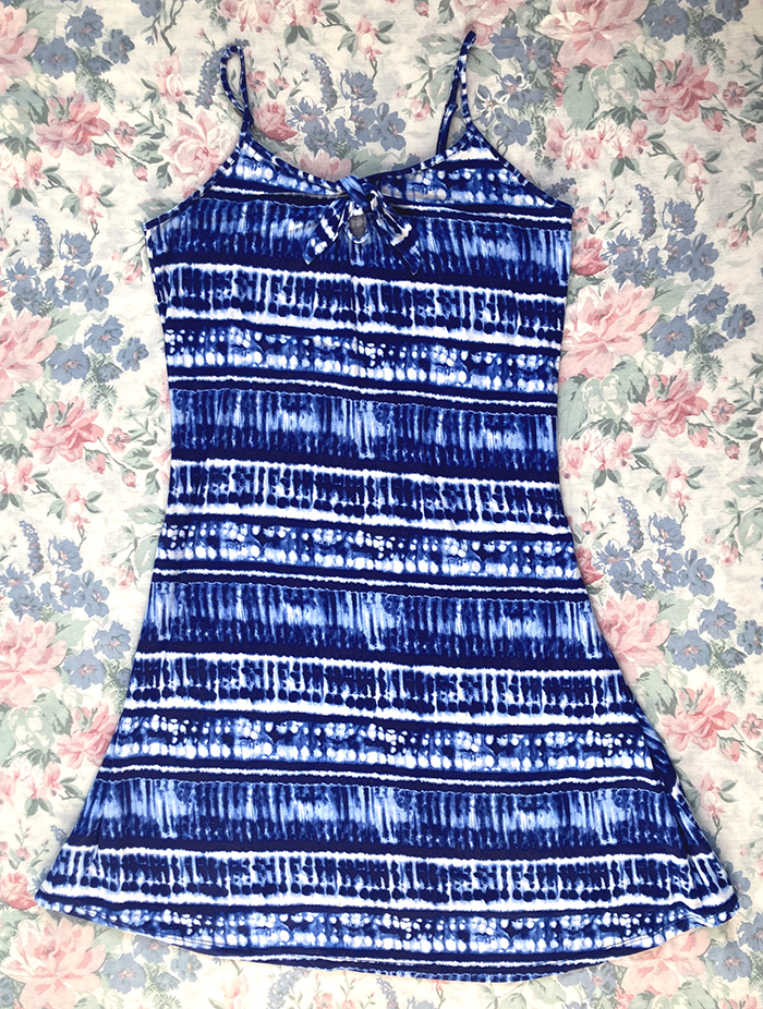 tie dye dress