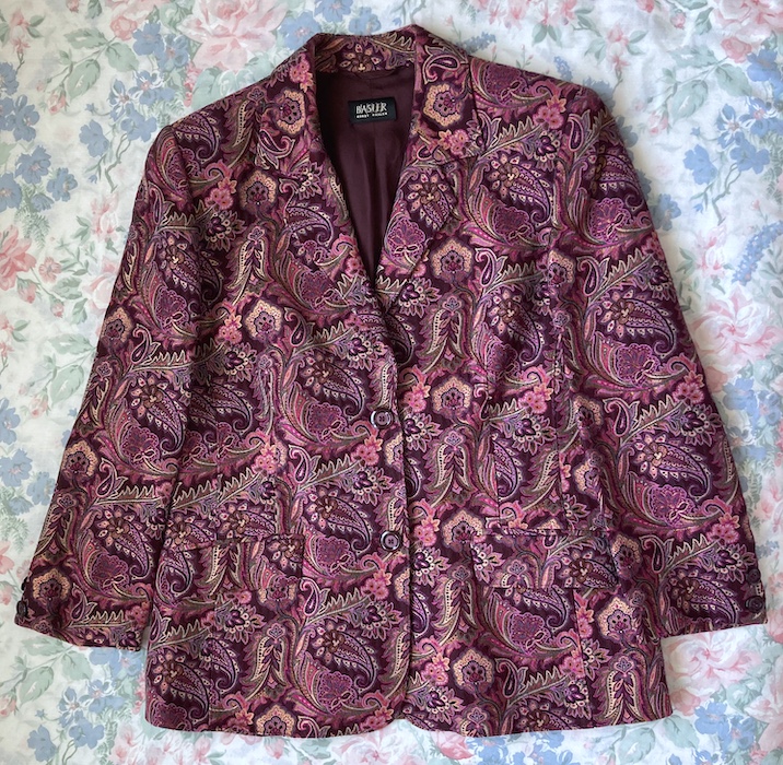 purple jacket