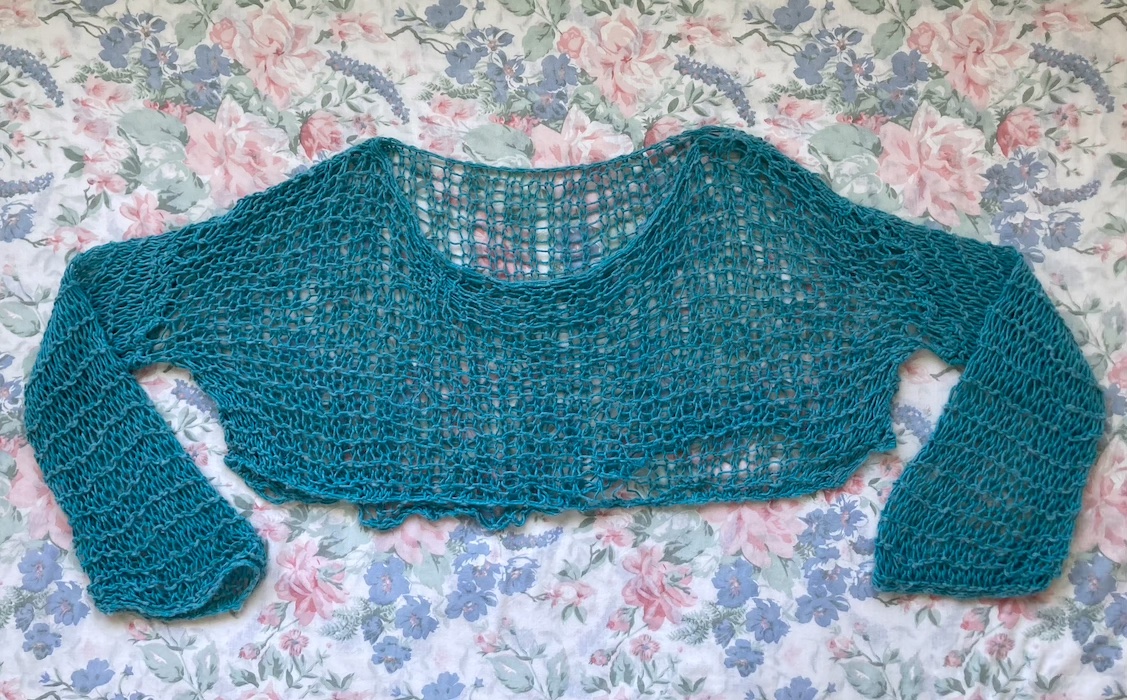 knitted mermaid top