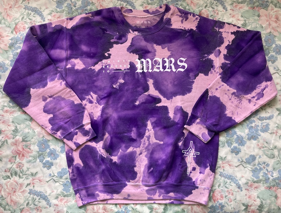 tie dye jumper