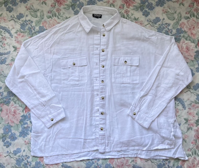 white shirt