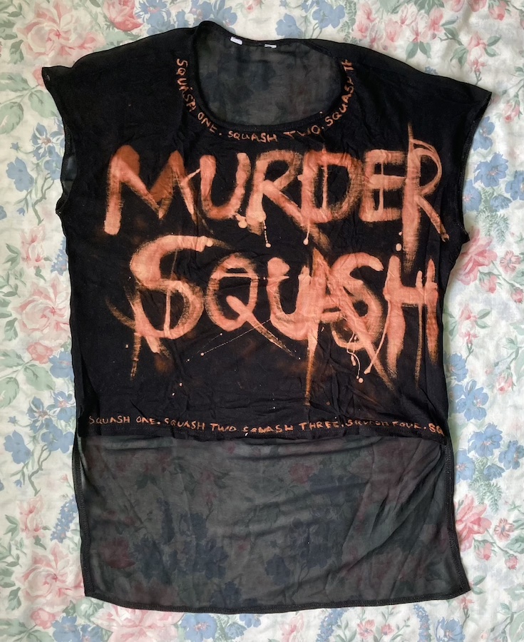 bleached text top