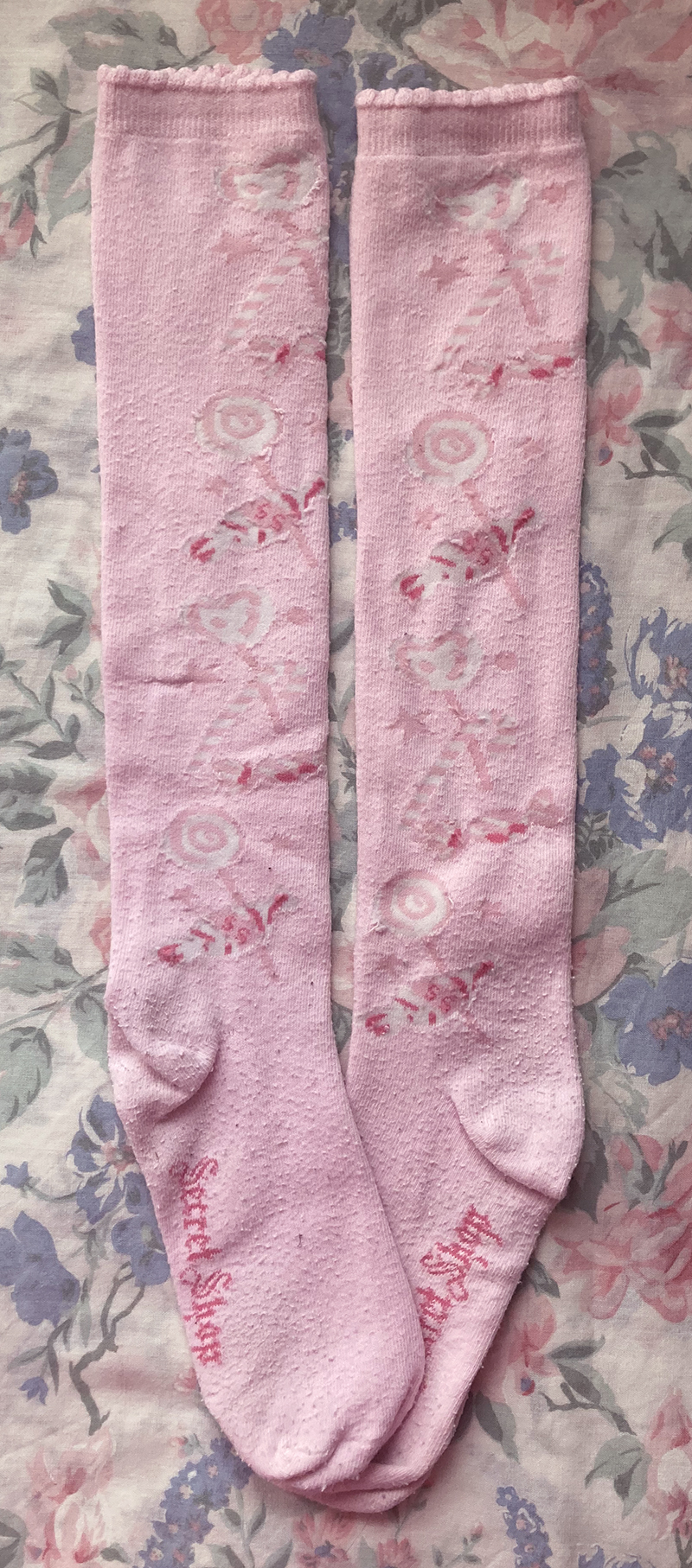 pink sweet socks