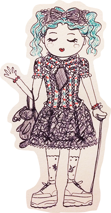 bodyline blouse doodle