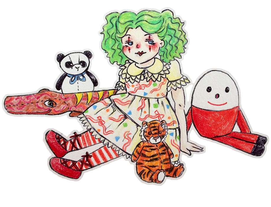 clown doll