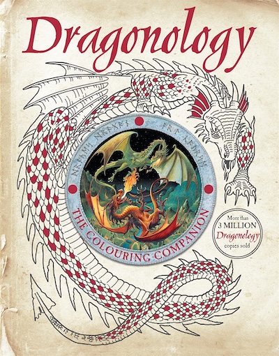 dragonology colouring book