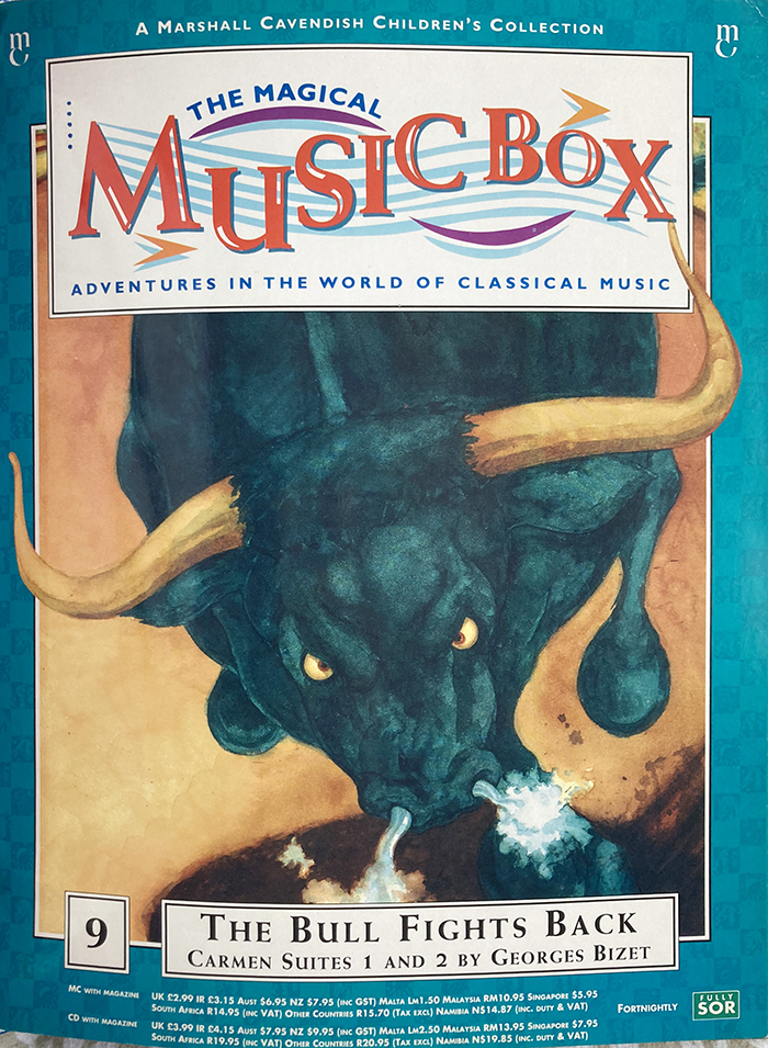 the bull fights back