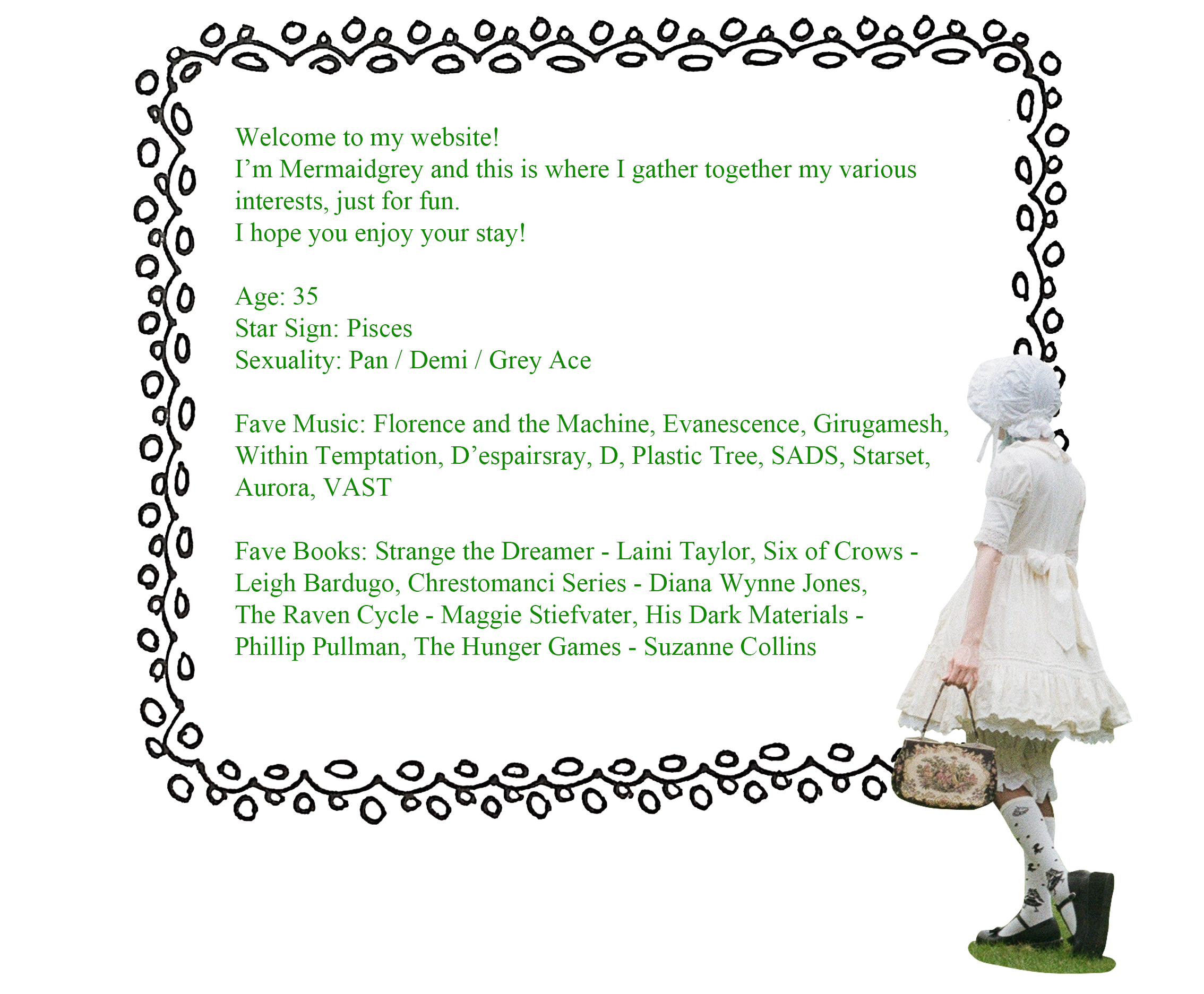 welcome doiley about info