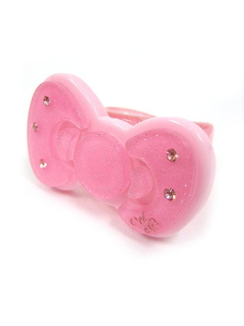 pink bow ring