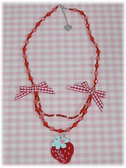 starwberry necklace